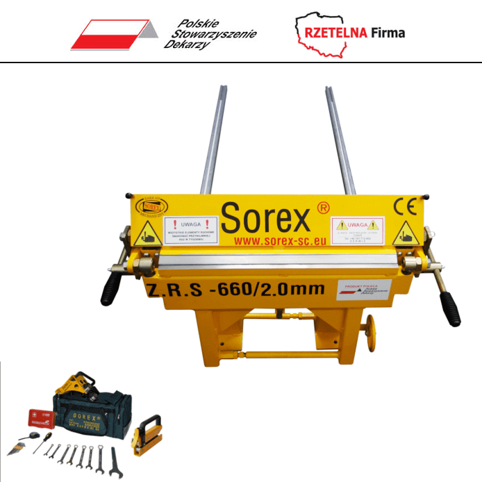 Sorex ZRS-660 / 2.0 Mm. Manual Bending Machine