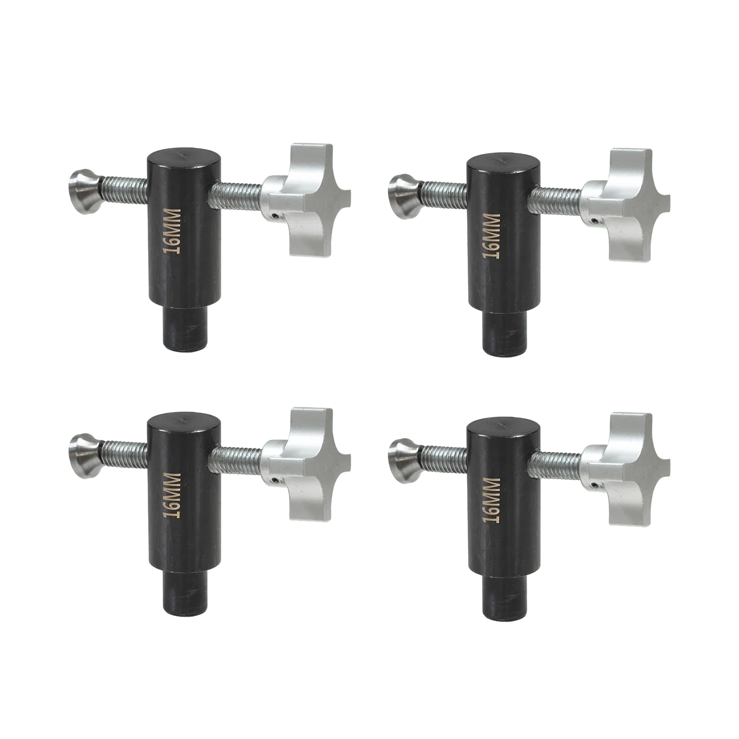 Stronghand 4-pc Side Clamp Pack, Fit 16 mm Holes