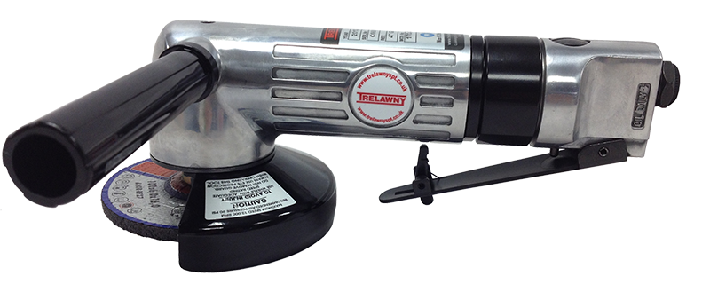 Trelawny 4 Inch, 5 Inch, & 7 Inch Options Pneumatic Angle Grinder