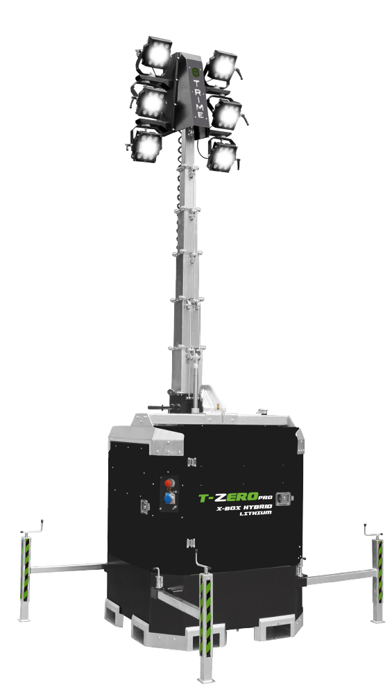 Trime X-Box Hybrid Lithium 6x100W Tower Light