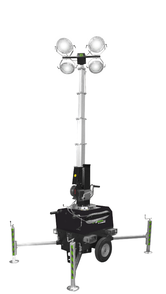 Trime X-Chain Atex 4x88W Led - 7m Lighting Tower