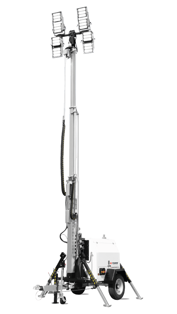 Trime X-Mine 3600 HL 8x450W - 48v Led 10M Mining Lighting Tower