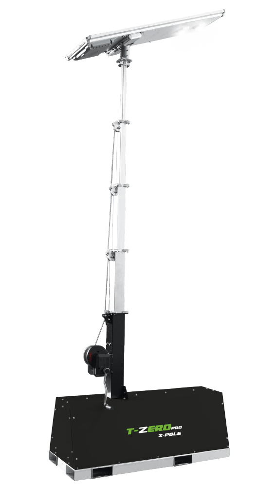 Trime X-Pole Solar Tower Light