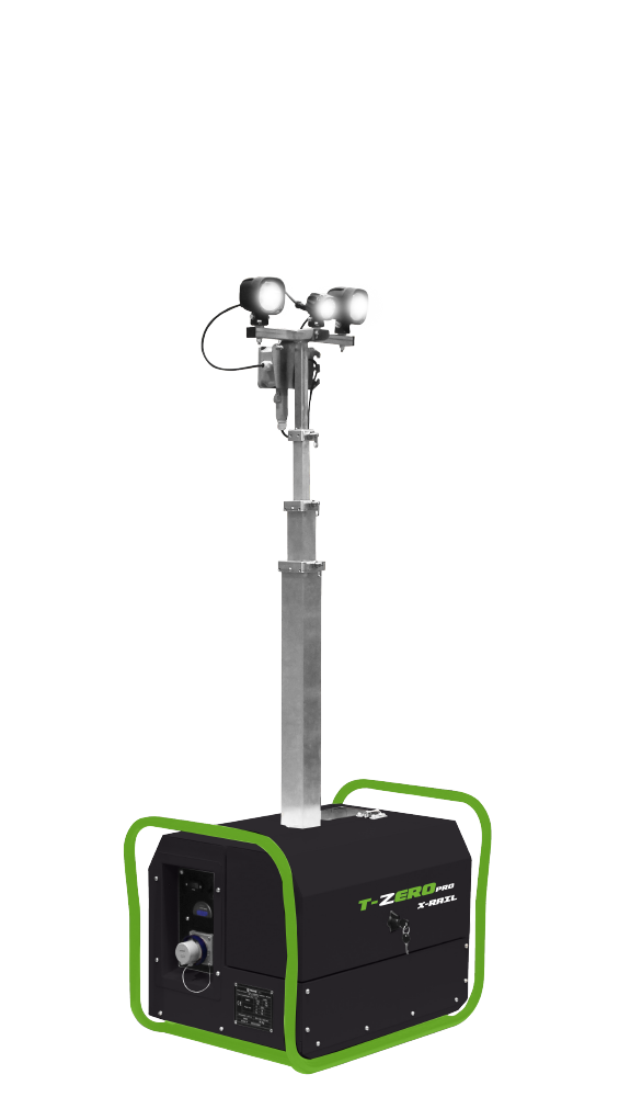 Trime X-Rail 2x29W+1x13W Led Lighting Tower