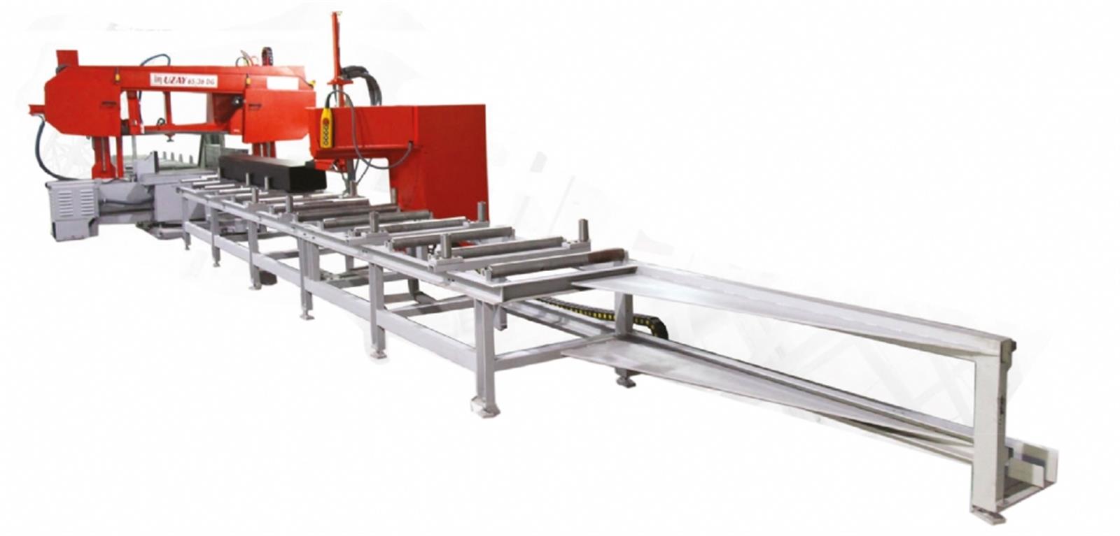 Uzay Makina UMSY 650 DGSF Angle-Cut Semi-Automatic Bandsaw Machine