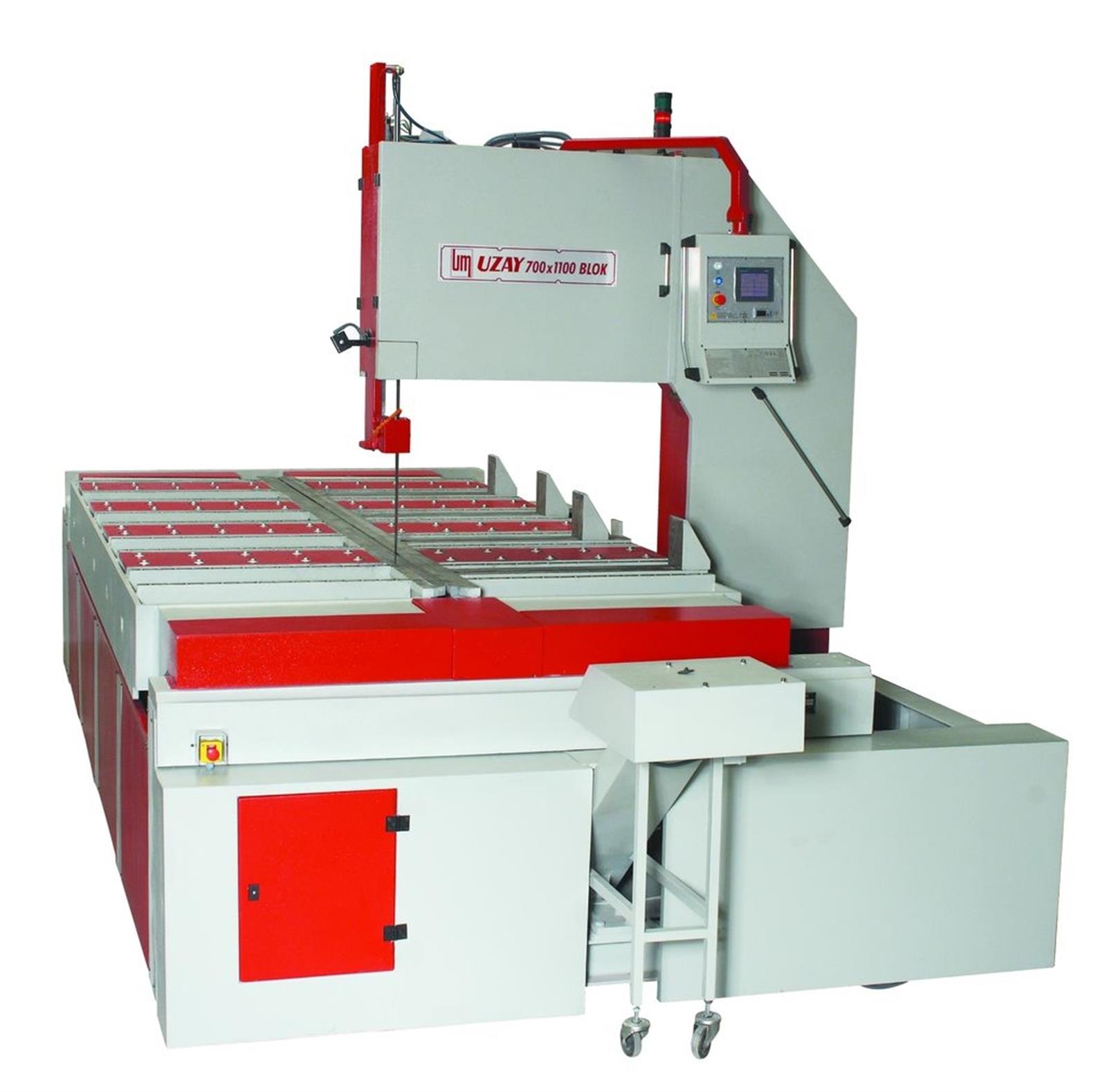 Uzay Makina UZBLOK 700X1100X4500/6000 Vertical Cut Bandsaw Machine