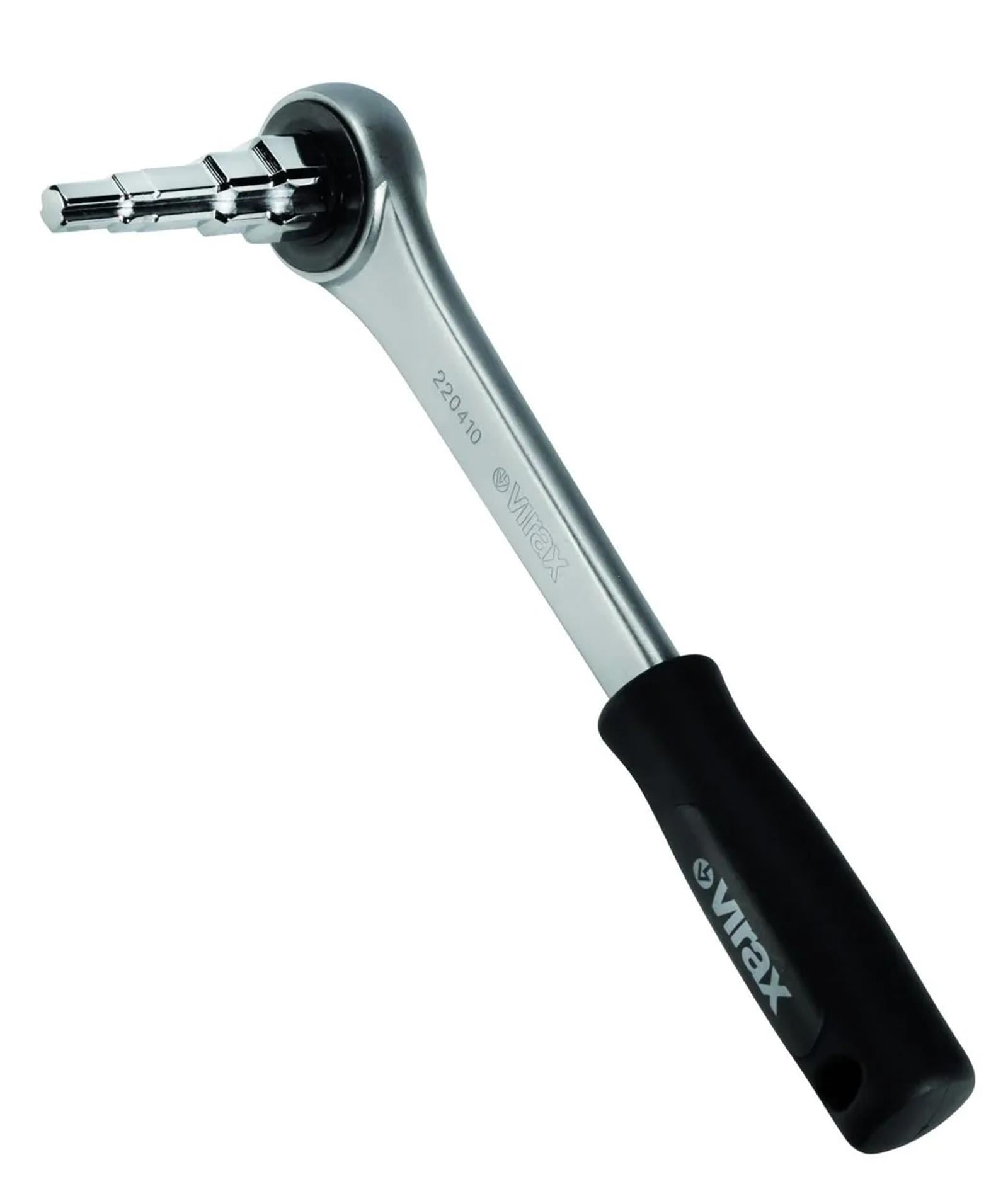 Virax 2204 Tightening  Radiator Key Wrench With Ratchet