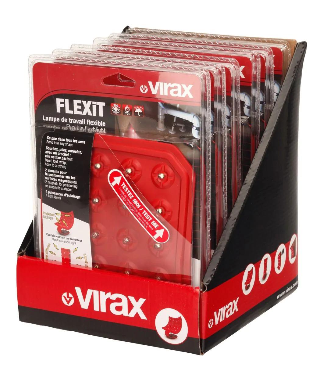 Virax 2628 General Purpose Tools Flexible multi-angle lamps display