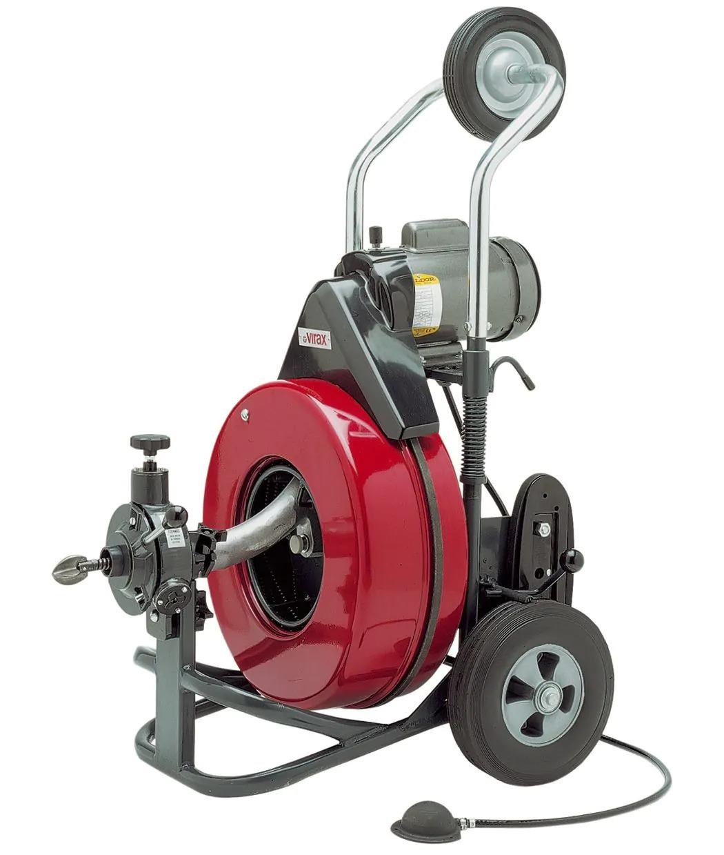 Virax 2920 Declogging Cleaning Electric Drum Type Pipe CleanerDecloggıng Cleanıng VAL 90