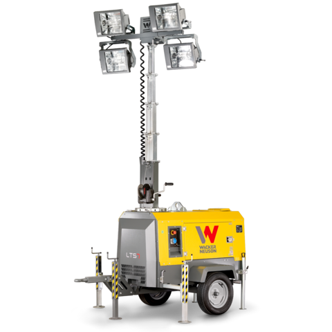 Wacker Neuson Light Tower With Metal Halide Lamps LTS8L 50