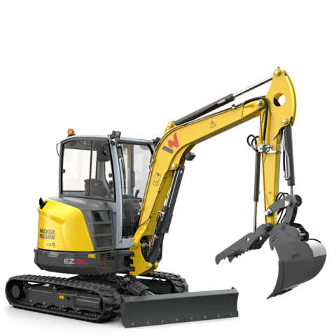Wacker Neuson Tracked Zero Tail Excavator EZ36