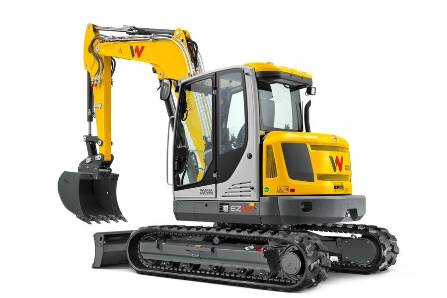 Wacker Neuson Tracked Zero Tail Excavator EZ80