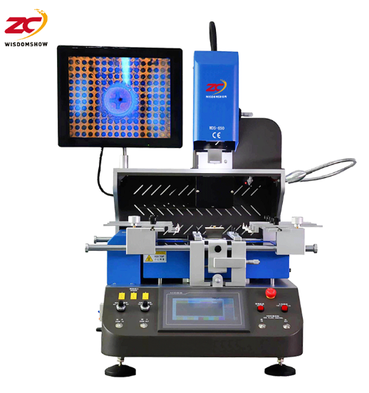 Wisdomshow WDS-650 Semi Automatic Hot Air Heater Repair PCB Chip BGA Rework Station