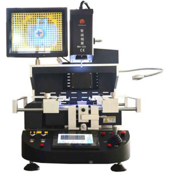 Wisdomshow WDS-680 Automatic Optical Infrared Gold-Plated Light Tube BGA Rework Station