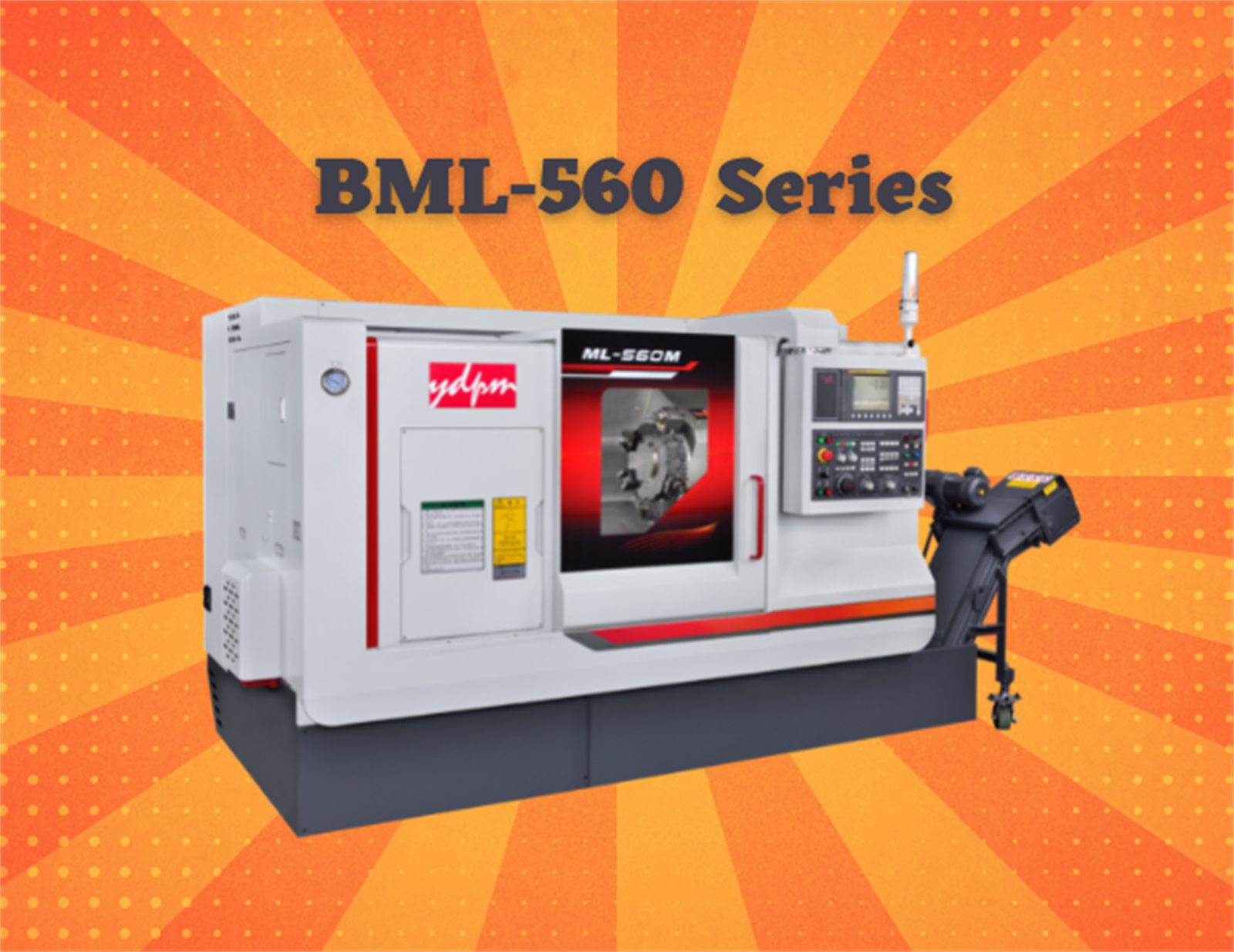 Yida Ydpm BML-560S Box Way CNC Lathes