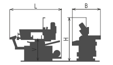 Pegas-Gonda Band Saw Dimensions