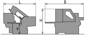 Pegas-Gonda 300x320 A-CNC-R Dimensions Diagram
