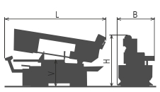 Pegas-Gonda 460x600 SHI-LR dimensions