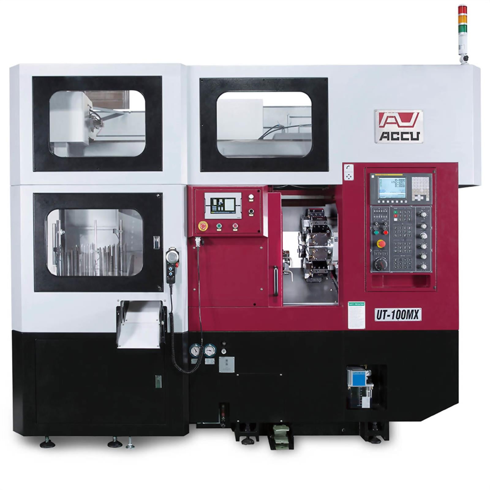 Accuway UT-100MX Slant Bed Linear Way CNC Lathe