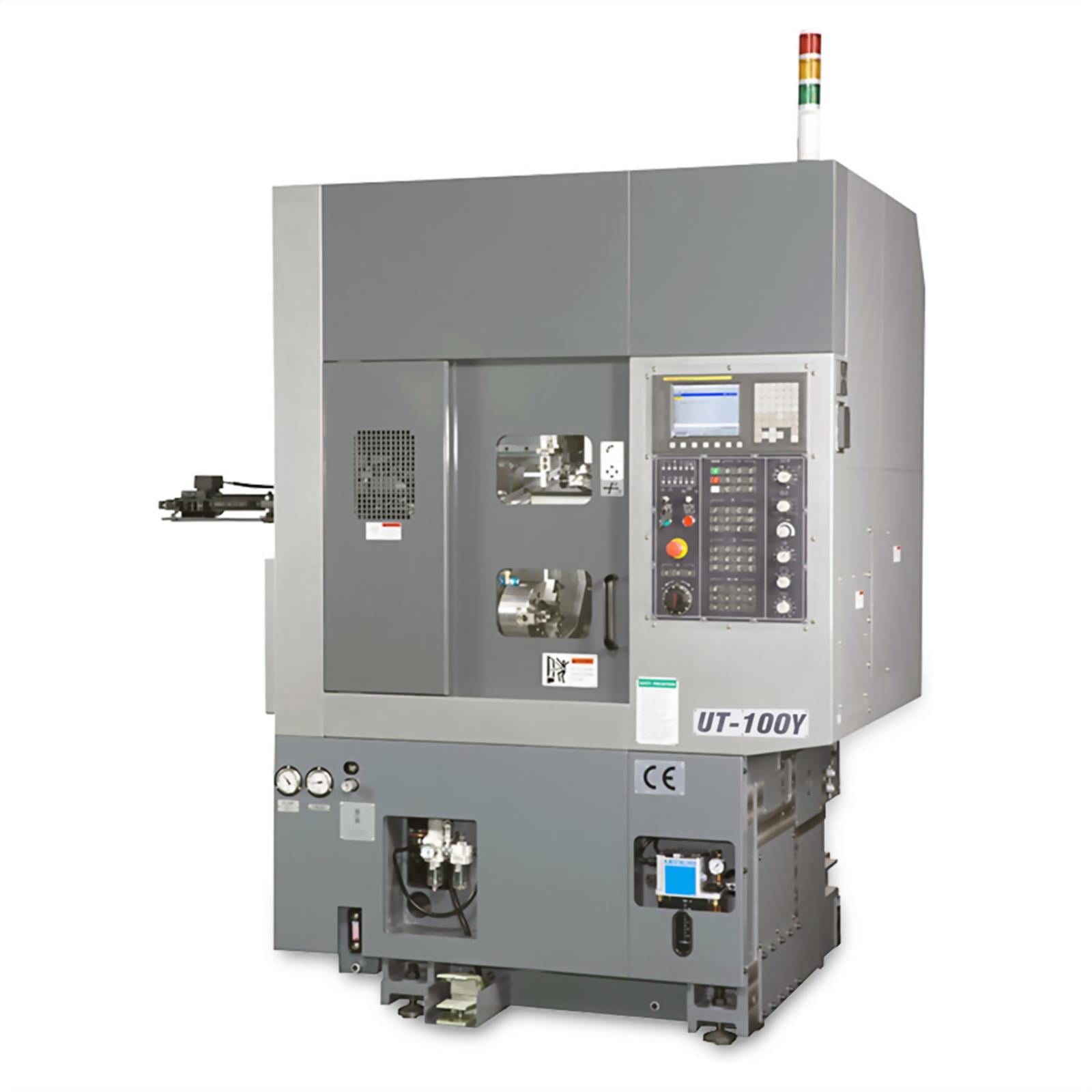 Accuway UT-100Y Slant Bed Linear Way CNC Lathe