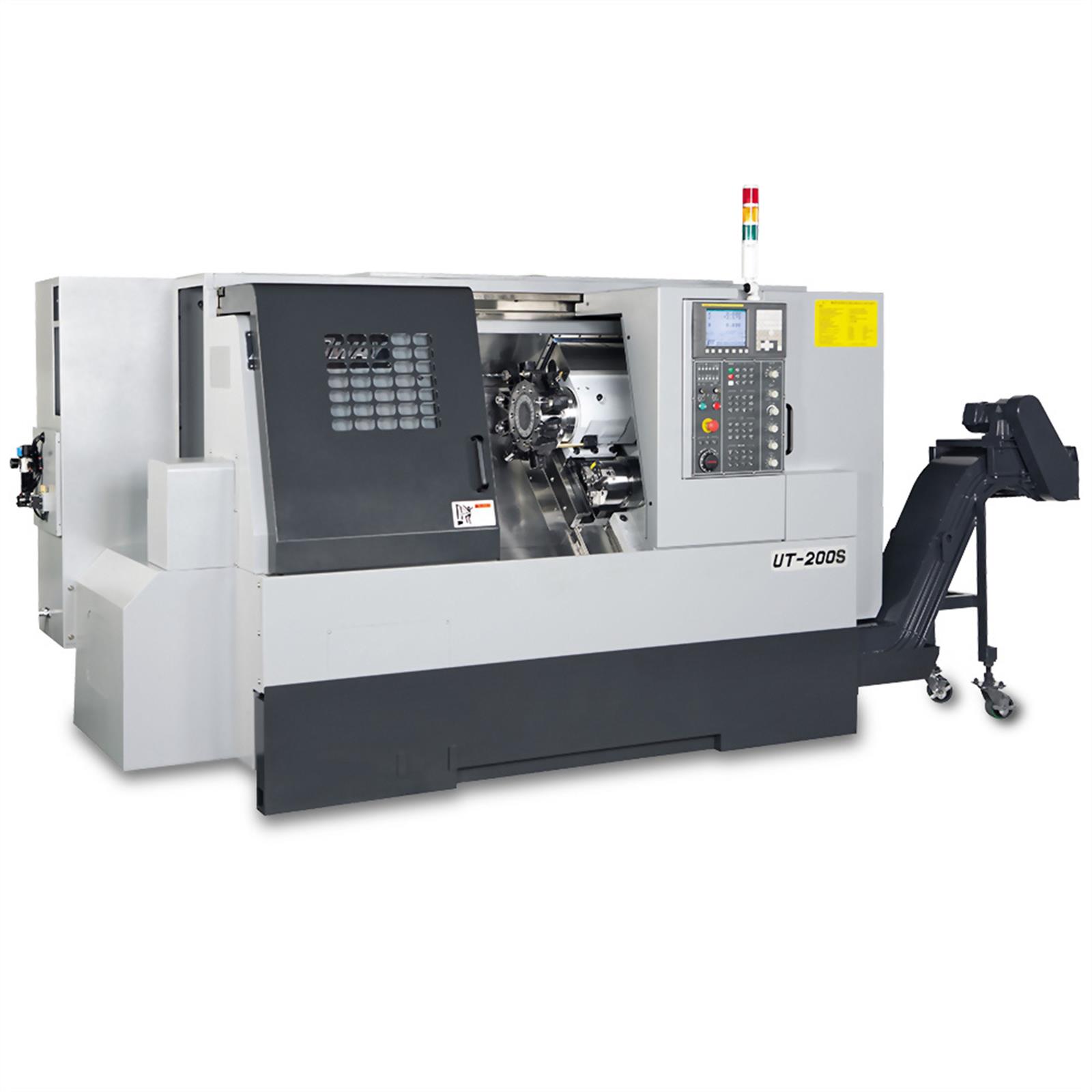 Accuway UT-200SM Slant Bed Linear Way CNC Lathe