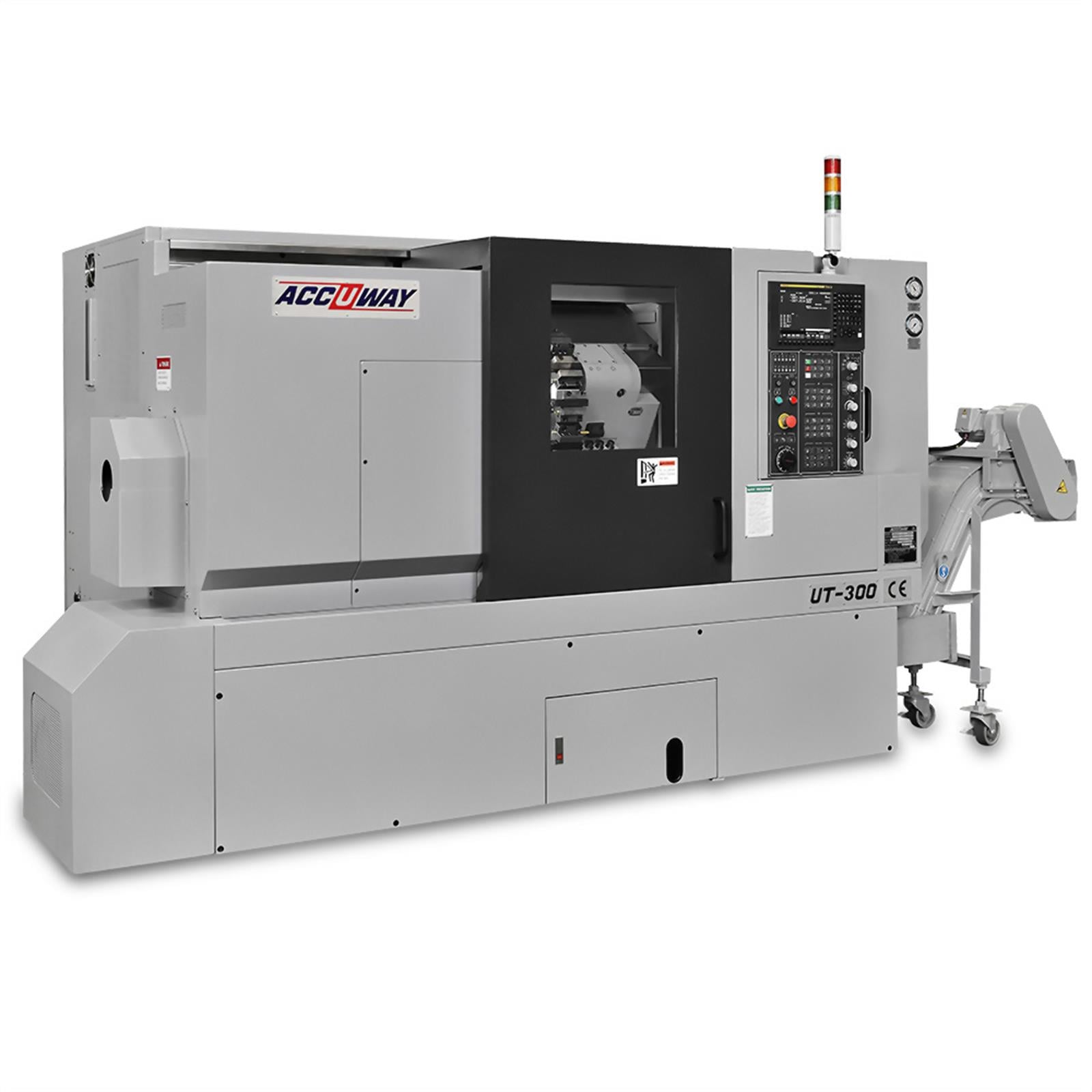 Accuway UT-300 Slant Bed Linear Way CNC Lathe