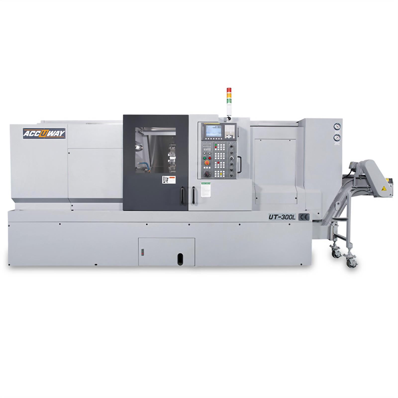 Accuway UT-300LM Slant Bed Linear Way CNC Lathe
