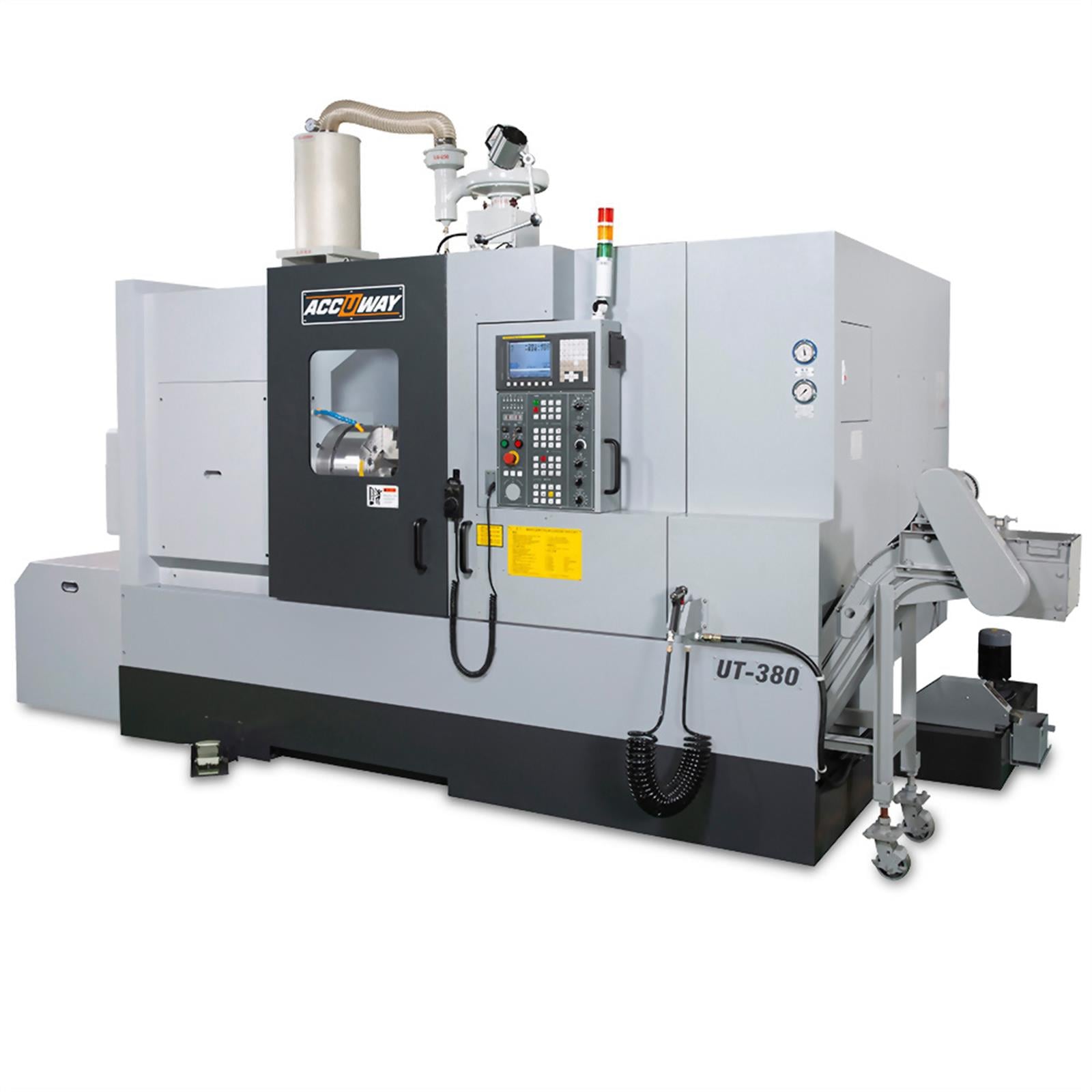 Accuway UT-380 Slant Bed Linear Way CNC Lathe