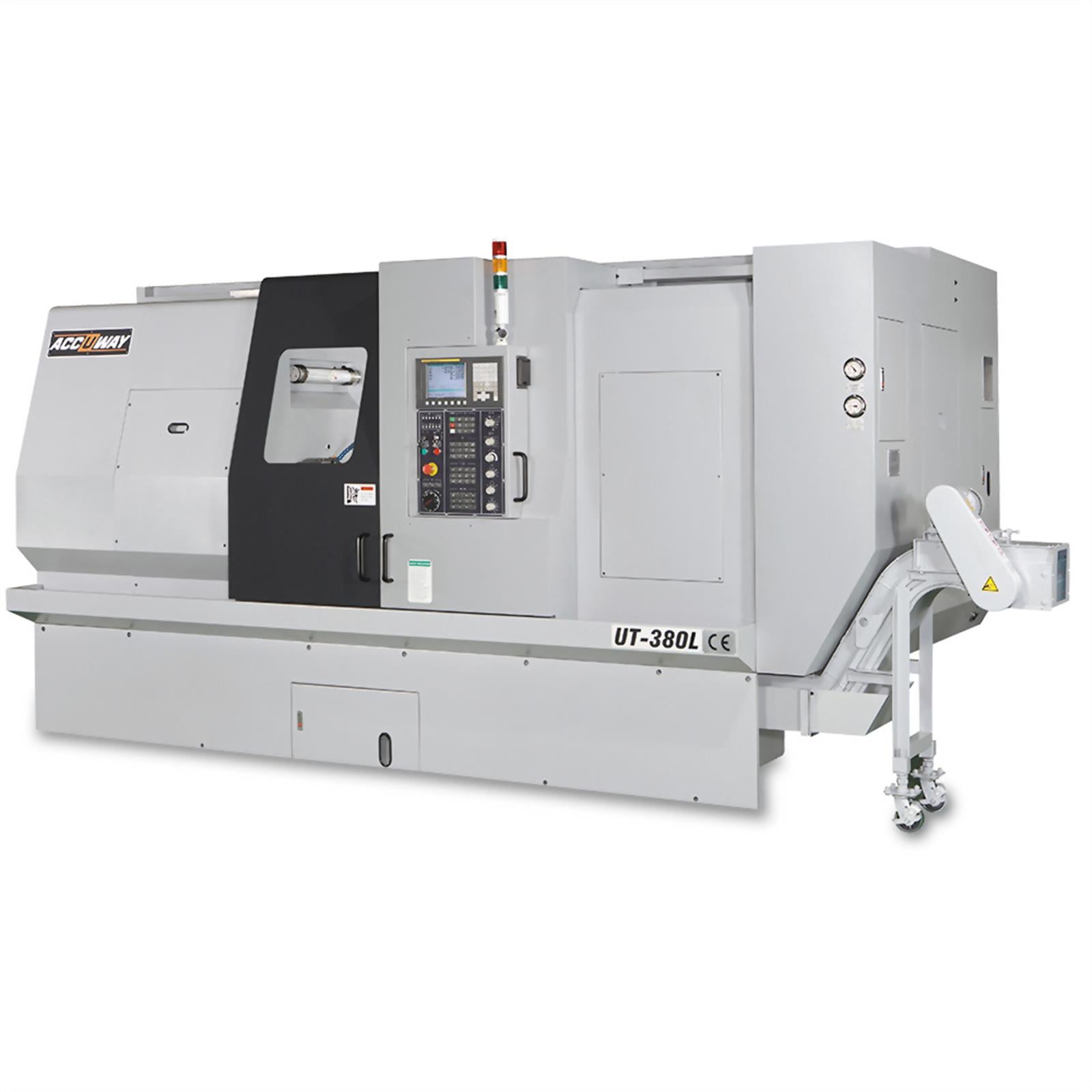 Accuway UT-380L Slant Bed Linear Way CNC Lathe