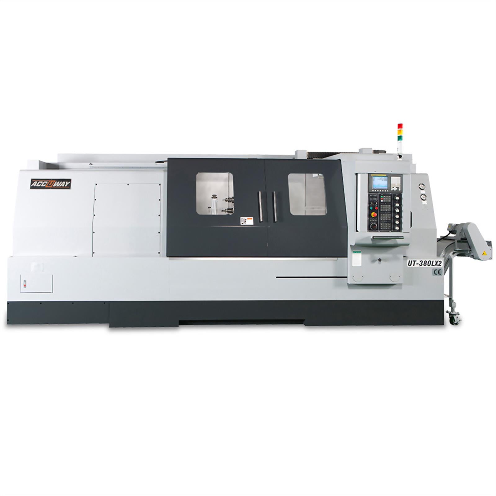 Accuway UT-380LX2 Slant Bed Linear Way CNC Lathe