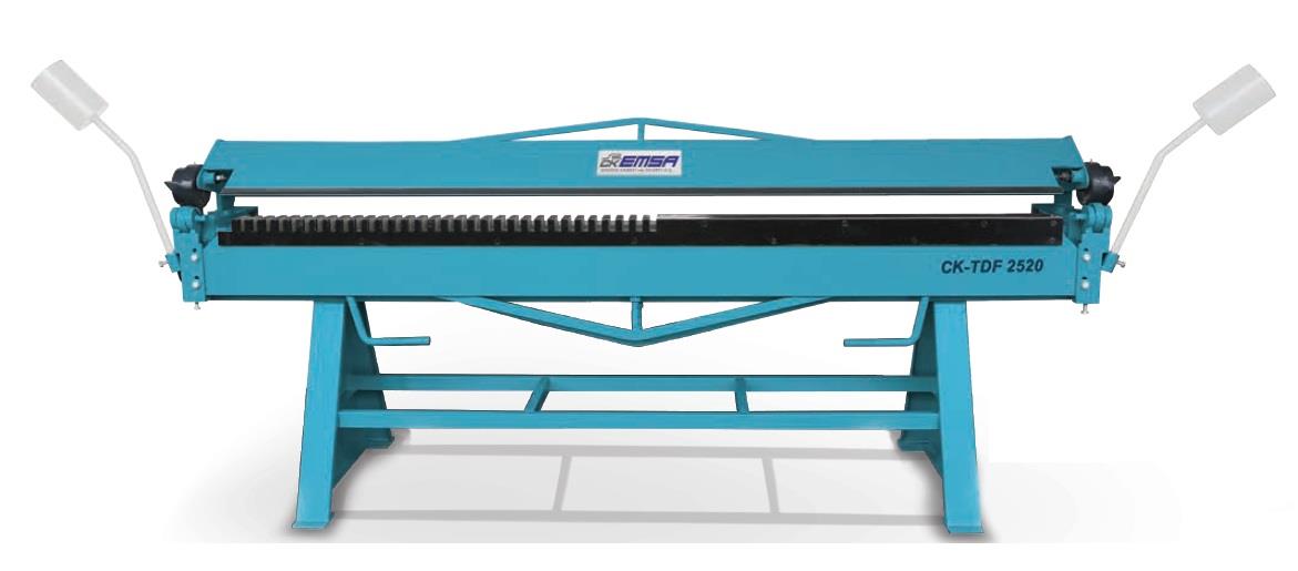 CK Emsa CK TDF 2520x1.2mm TDF Type Manual Folding Machine – HVAC Type