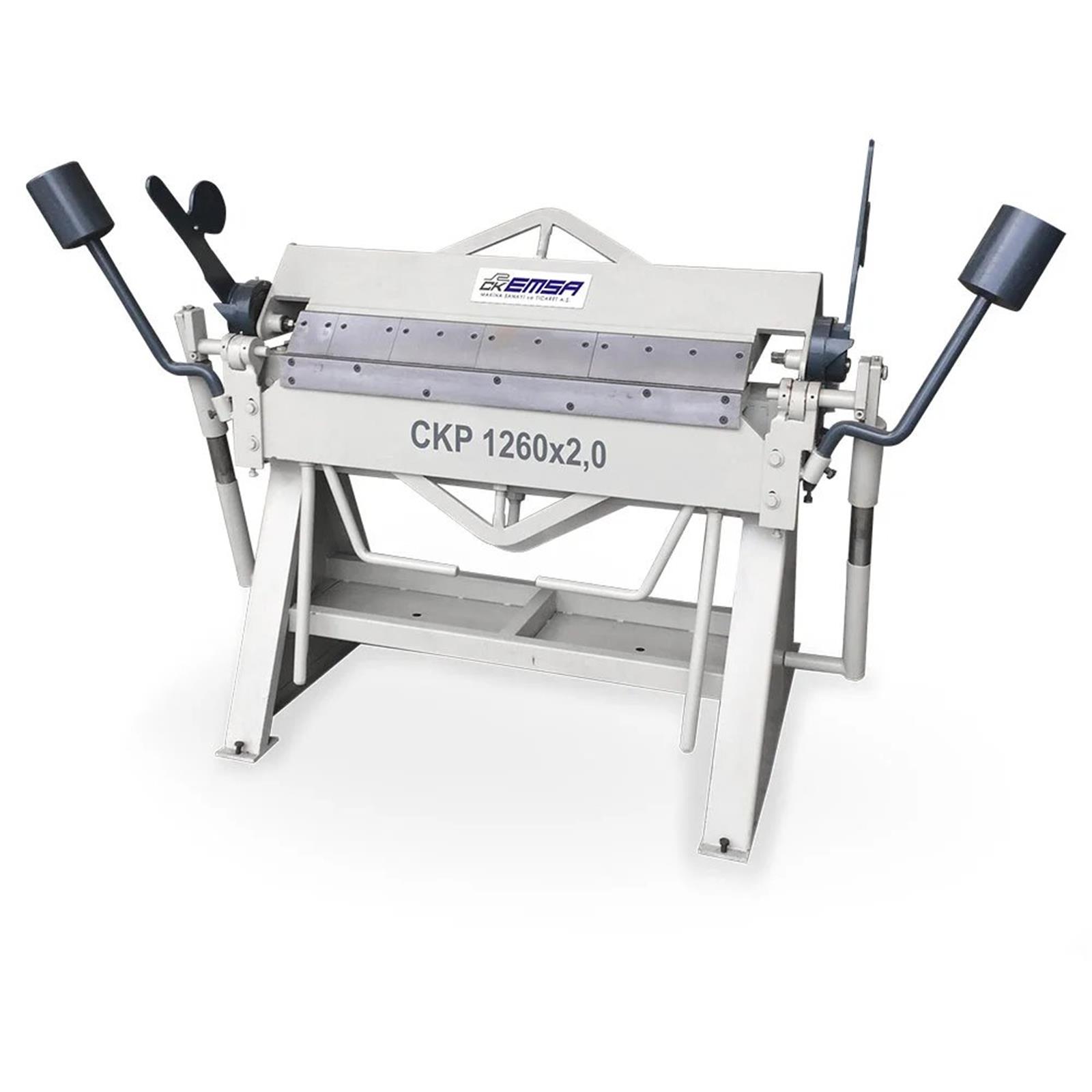 CK Emsa CKP 1260×2,0mm Manual Segmented Blades Heavy Duty Folding Machines