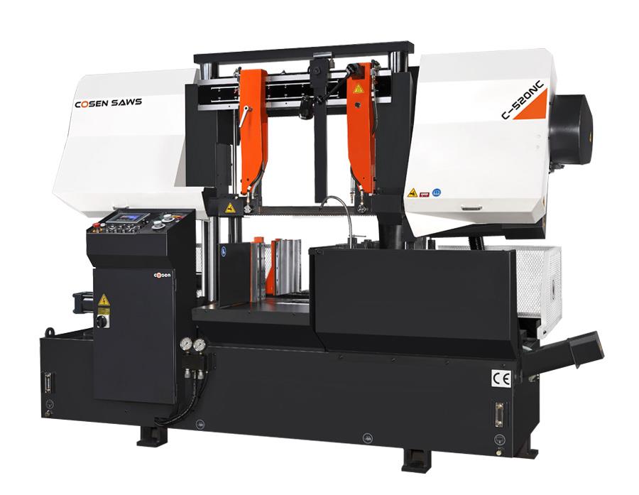 Cosen C-520NC SNC Automatic Saw with Shuttle Vise