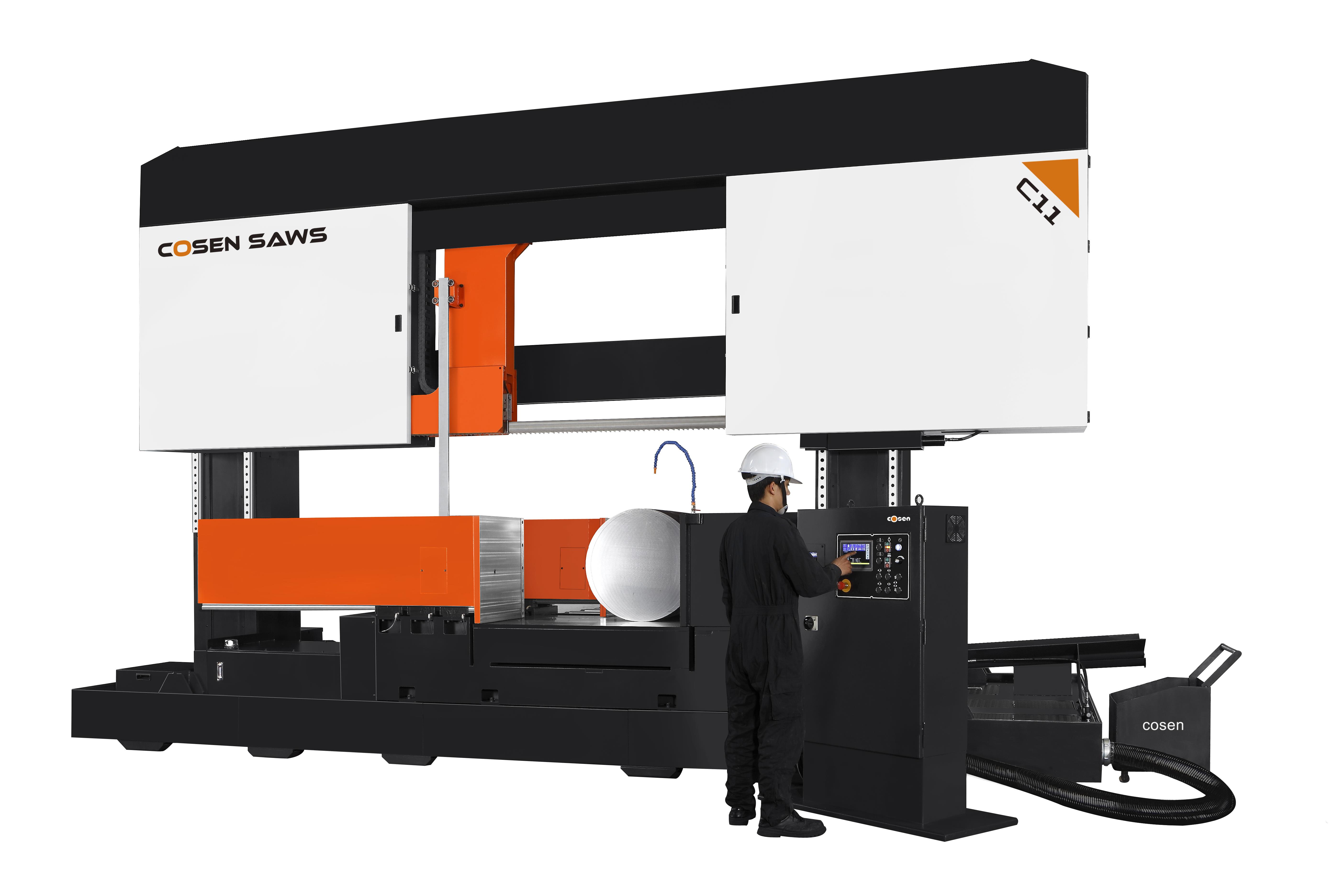 Cosen C11 Smart NC Programmable Automatic Heavy-duty Straight Cut-off Band Saws