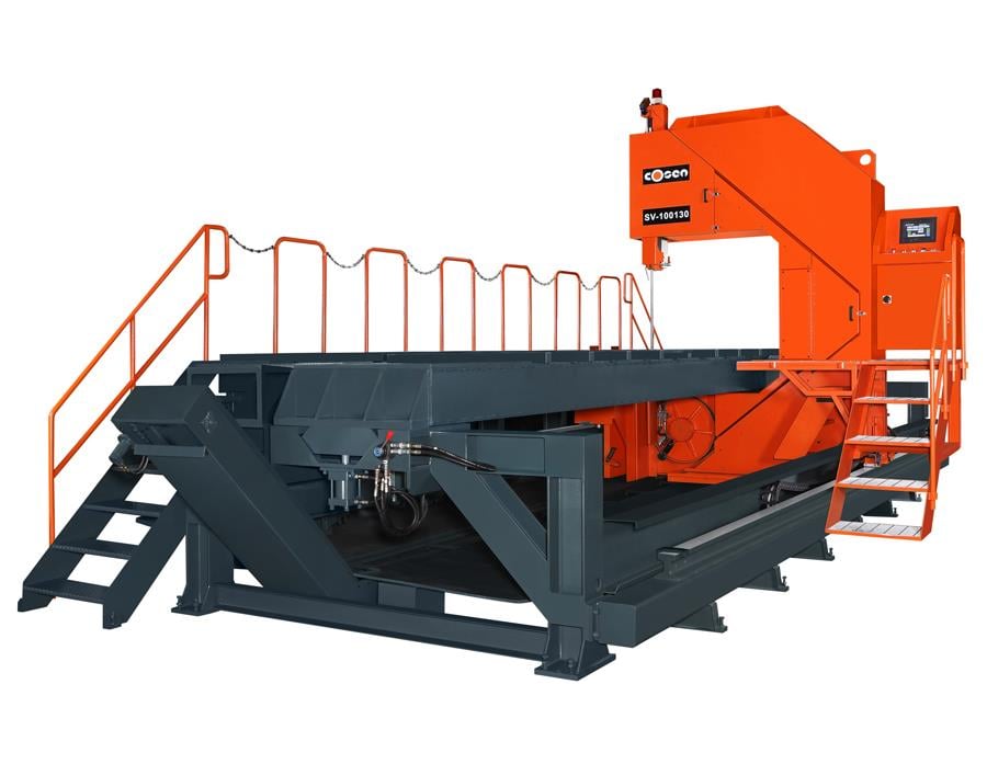 Cosen SV-100130 Traversing Head Vertical Plate Saw