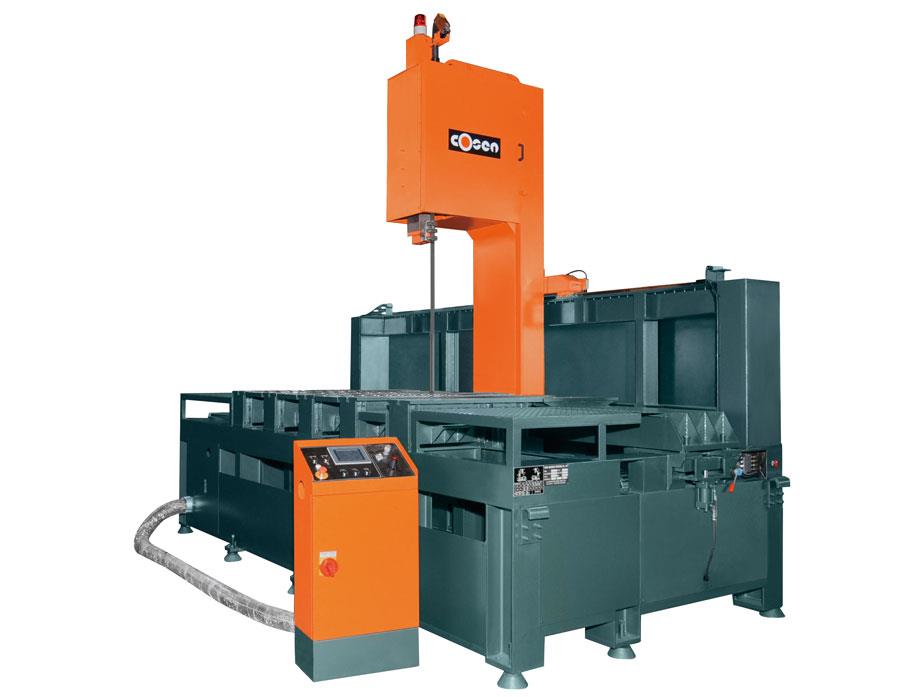Cosen SV-12060H Super Speed Graphite Cutting Head Moving Vertical Band Saw