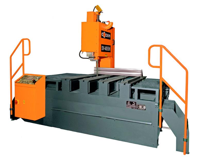 Cosen SV-4055H Super Speed Graphite Cutting Head Moving Vertical Band Saw