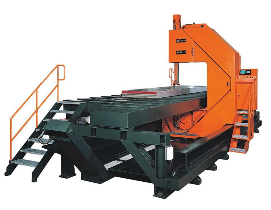 Cosen SV-86110 Traversing Head Vertical Plate Saw