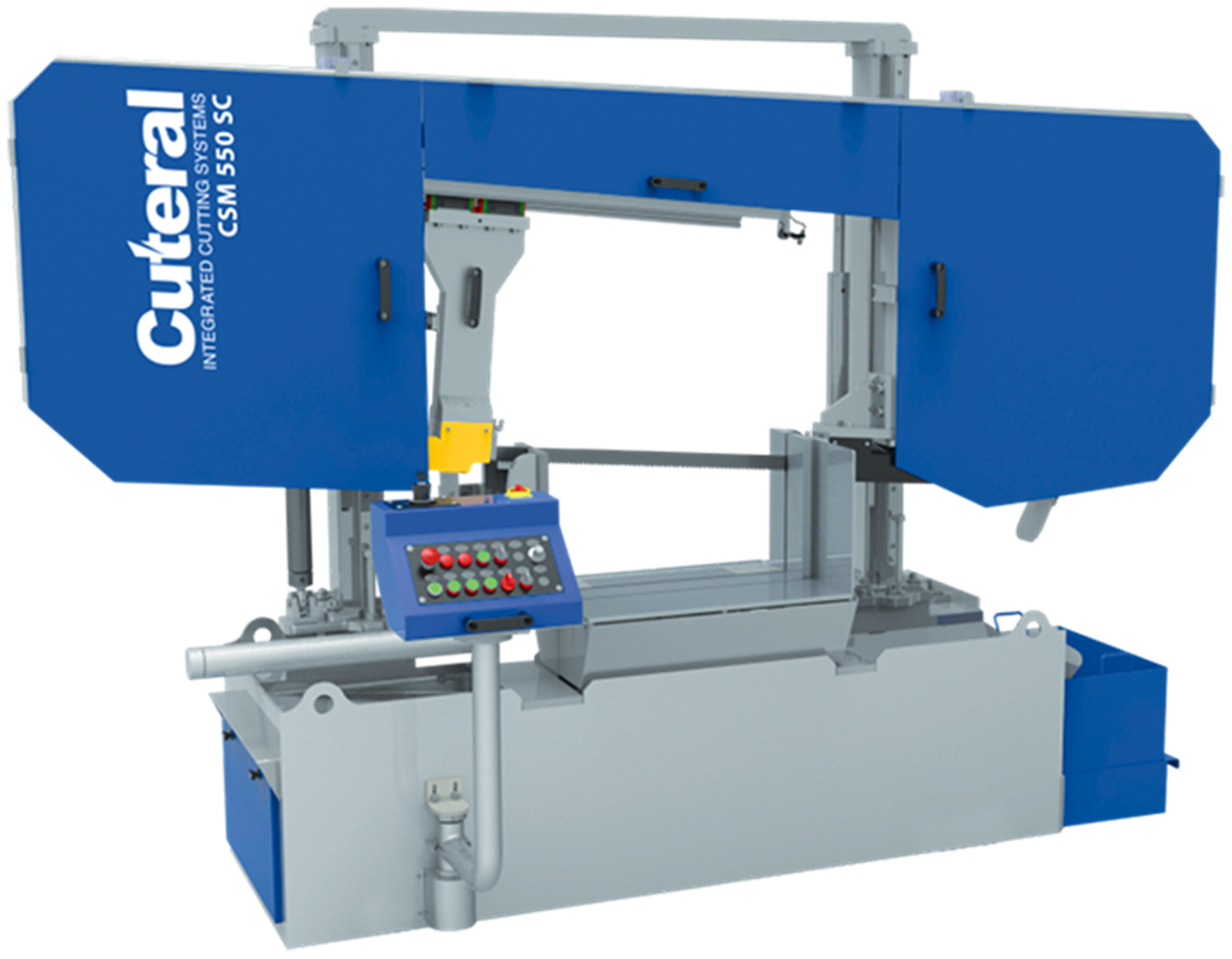 Cuteral CSM 550 SC - Semi Automatic Double Column Hydraulic Bandsaw Machine