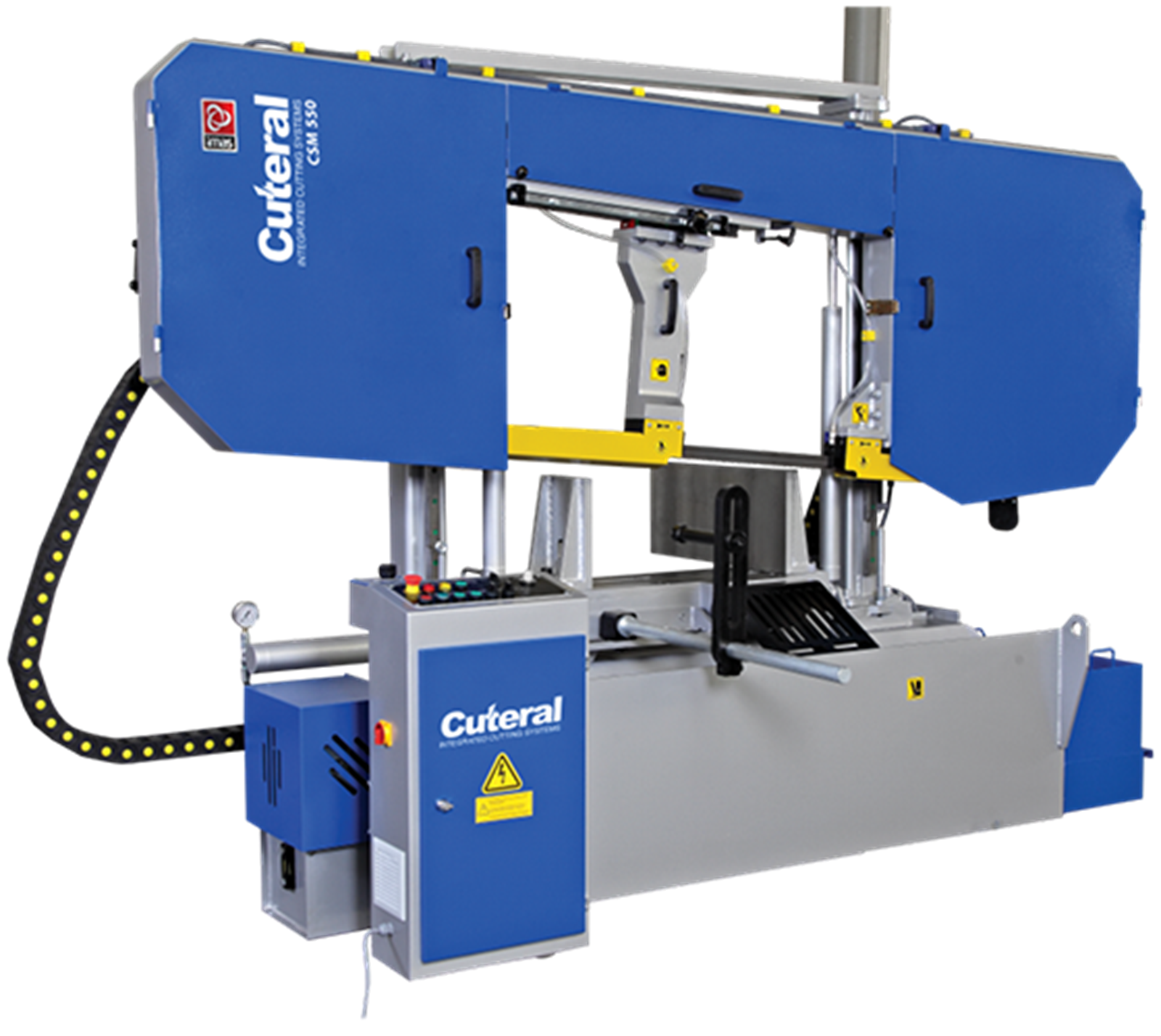 Cuteral CSM 550 - Semi Automatic Double Column Hydraulic Bandsaw Machine