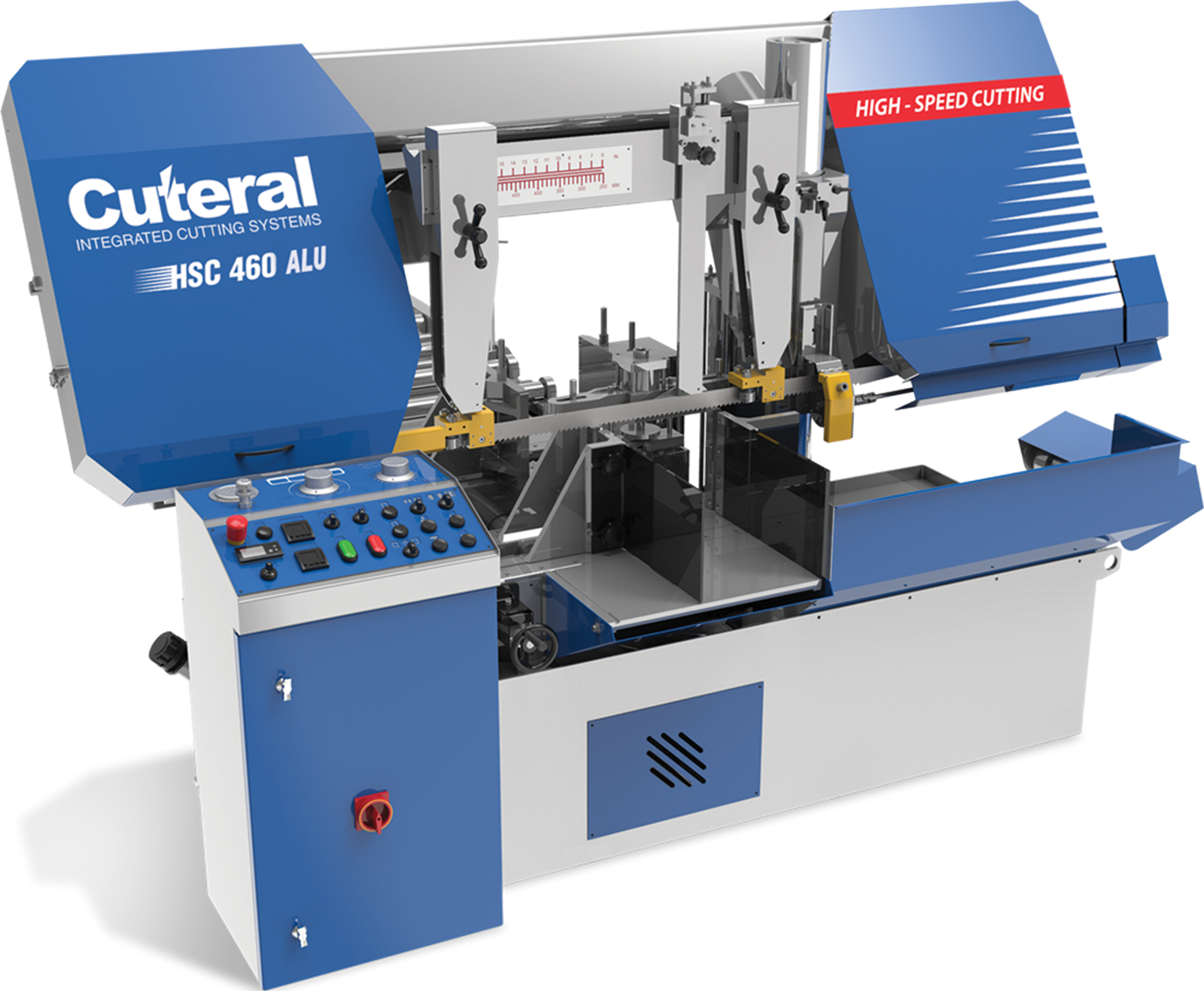 Cuteral HSC 460 ALU - Full Automatic High Speed Cutting Double Column Bandsaw Machine