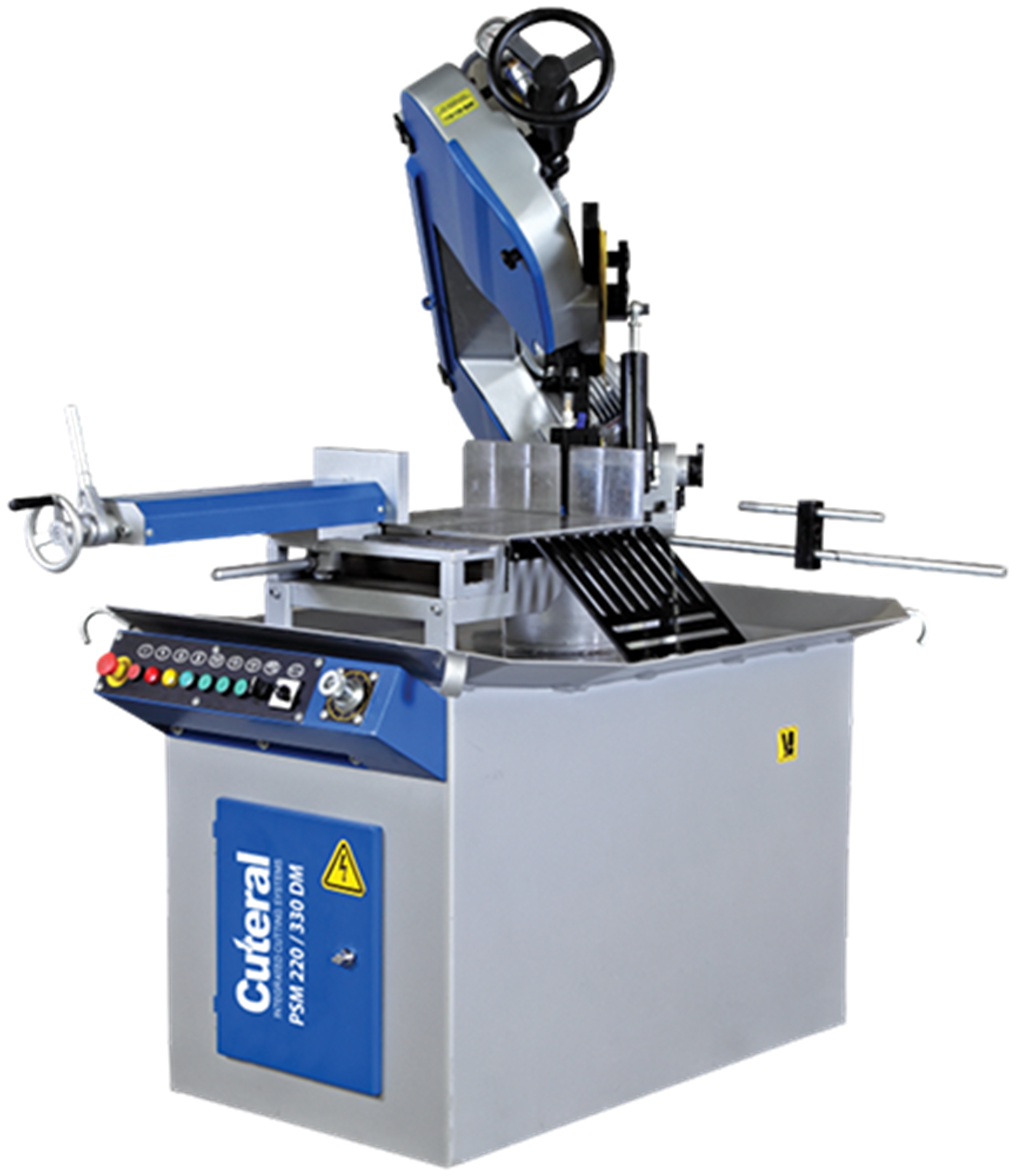 Cuteral PSM 220-330 DM - Semi Automatic Double Miter Bandsaw Machine