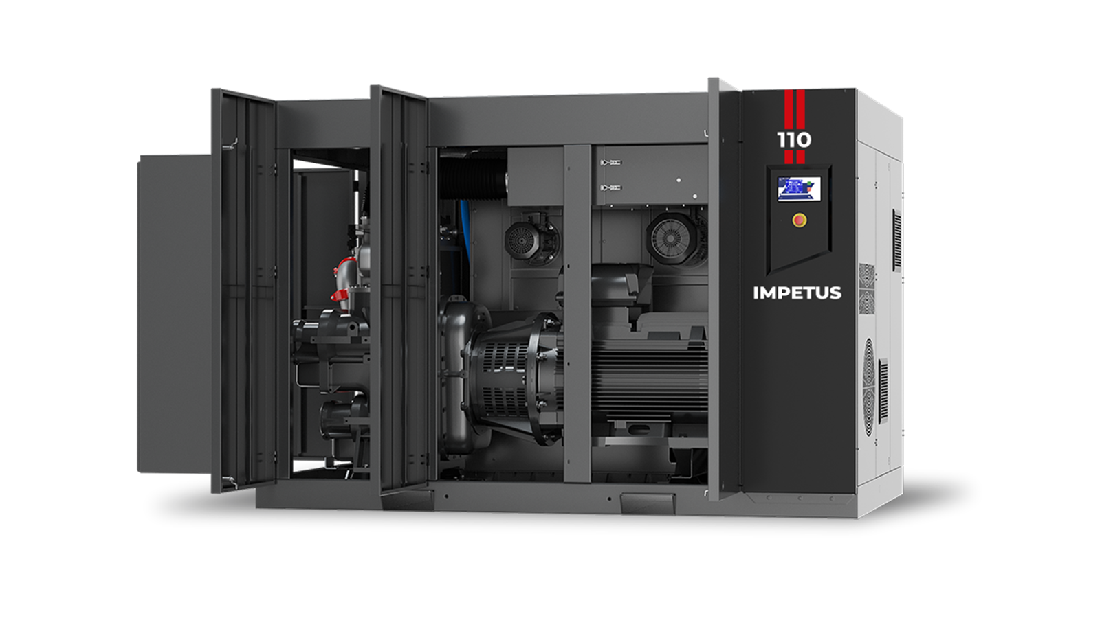 DALGAKIRAN IMPETUS 90 VSD Double Stage Rotary Screw Compressor