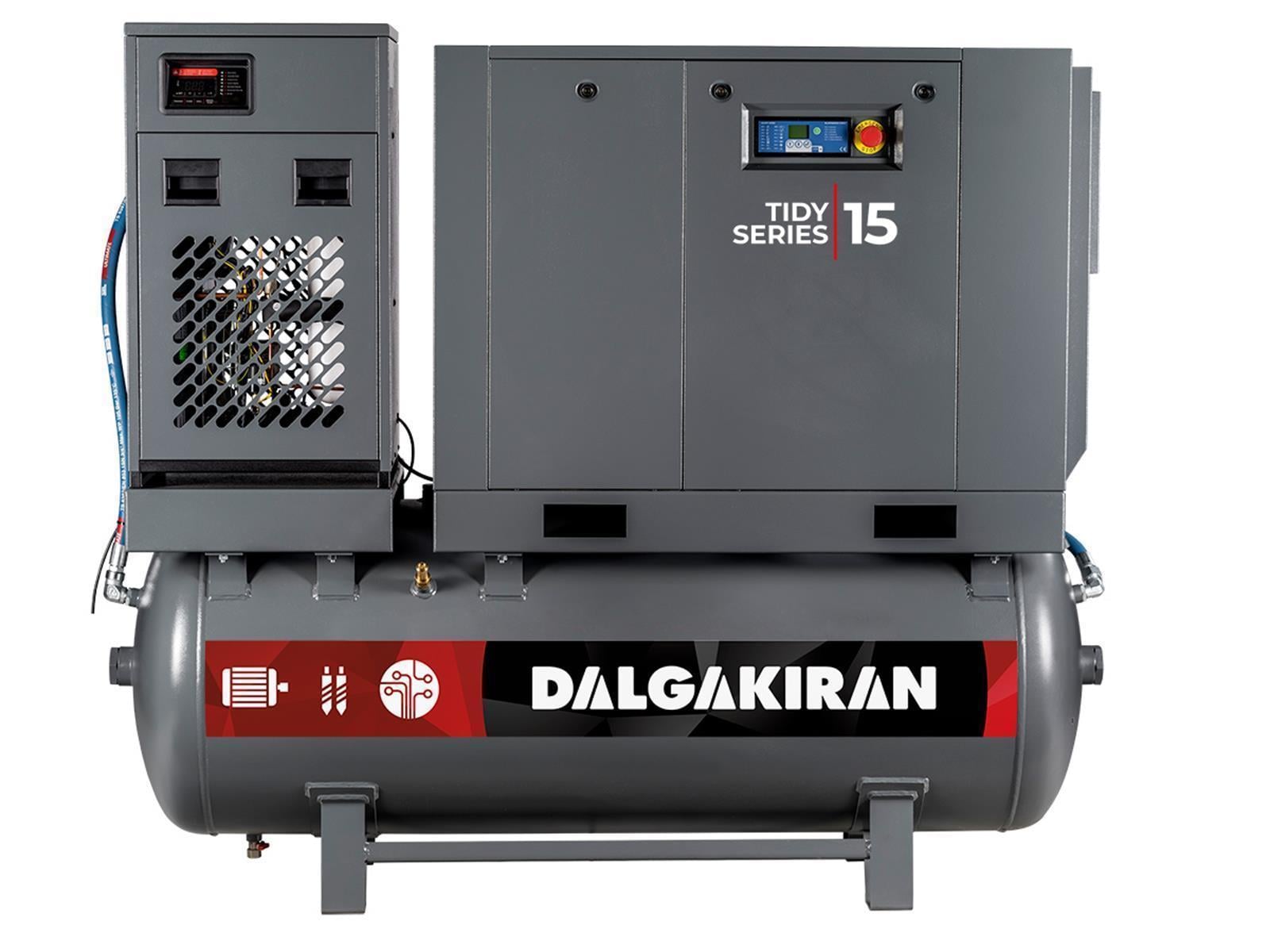 Dalgakiran TIDY 3 Belt Driven Rotary Screw Compressors
