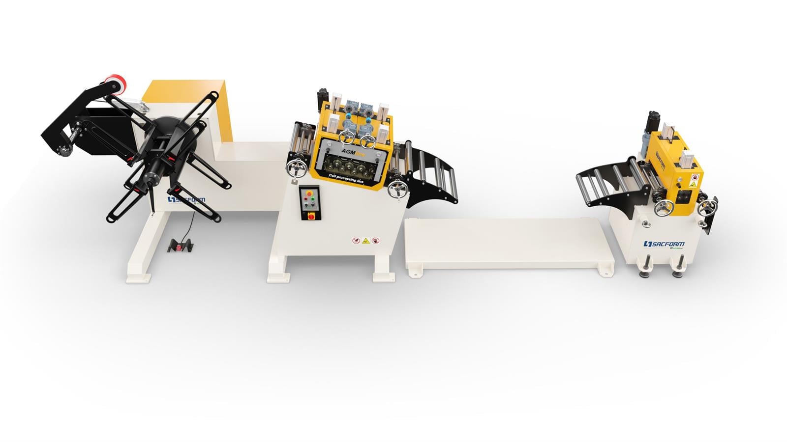 Decoiler – Straightener & Feeder System