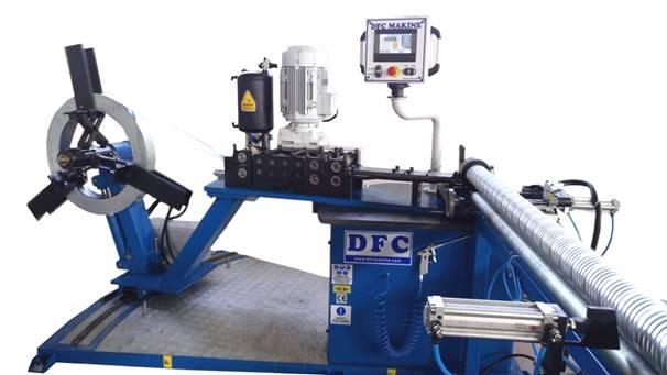 Dfc YKM 0004 - Ø 100x1250 mm Spiral Tube Machine Molded Type
