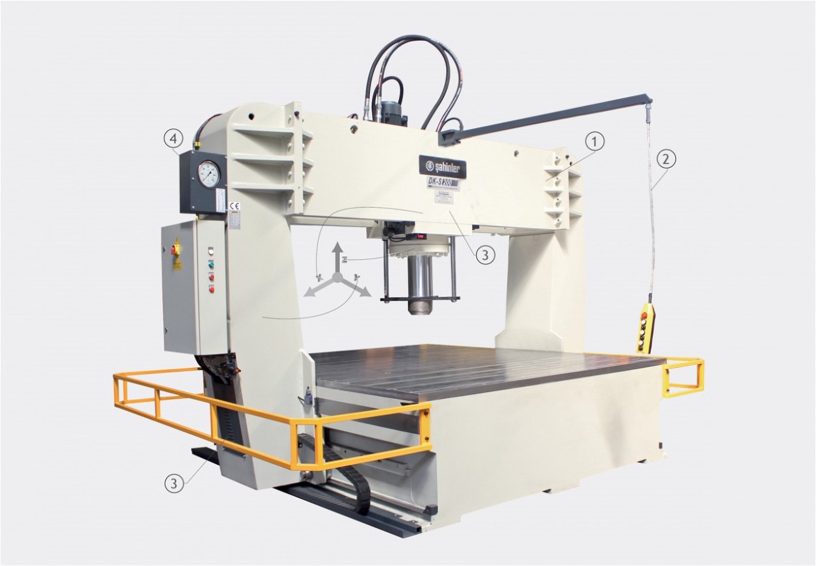 DK-S 200 3 Axis Moving Straightening Press