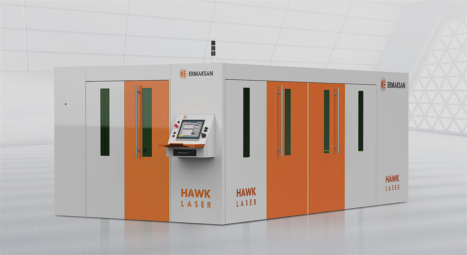 ERMAKSAN HAWK 2,5X1,25 Fiber Laser Cutting Machine
