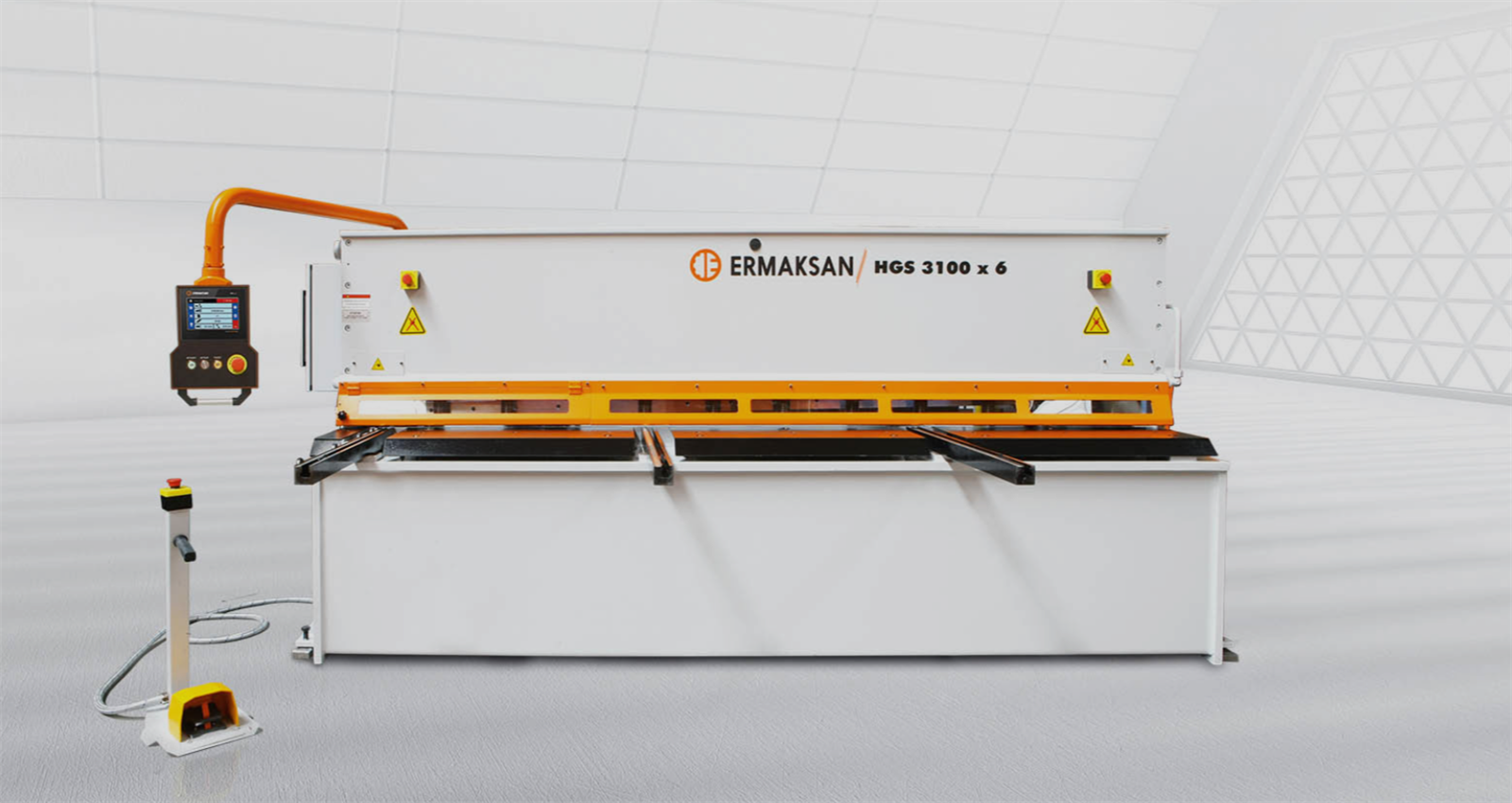 ERMAKSAN HGS 2100-6 (6.8 - 0.24) Shear Cutting Machine