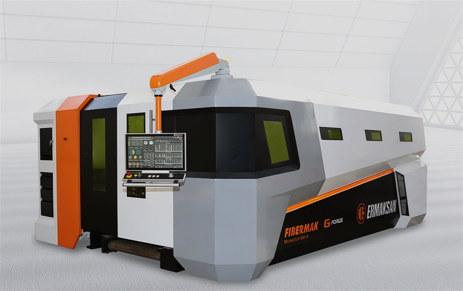 ERMAKSAN SM 2,5X1,25 Fibermak Momentum Gen-3 Fiber Laser Cutting Machine